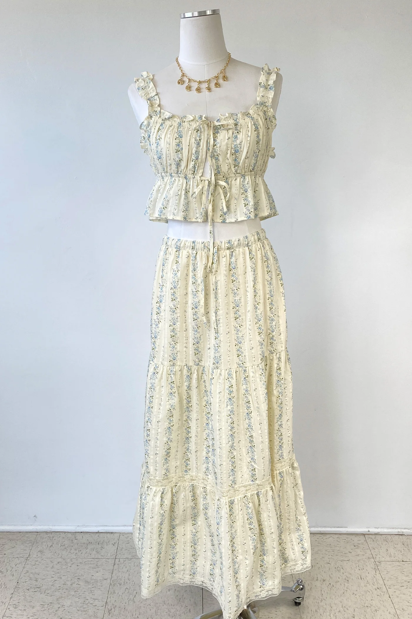 Ruffled Babydoll Top