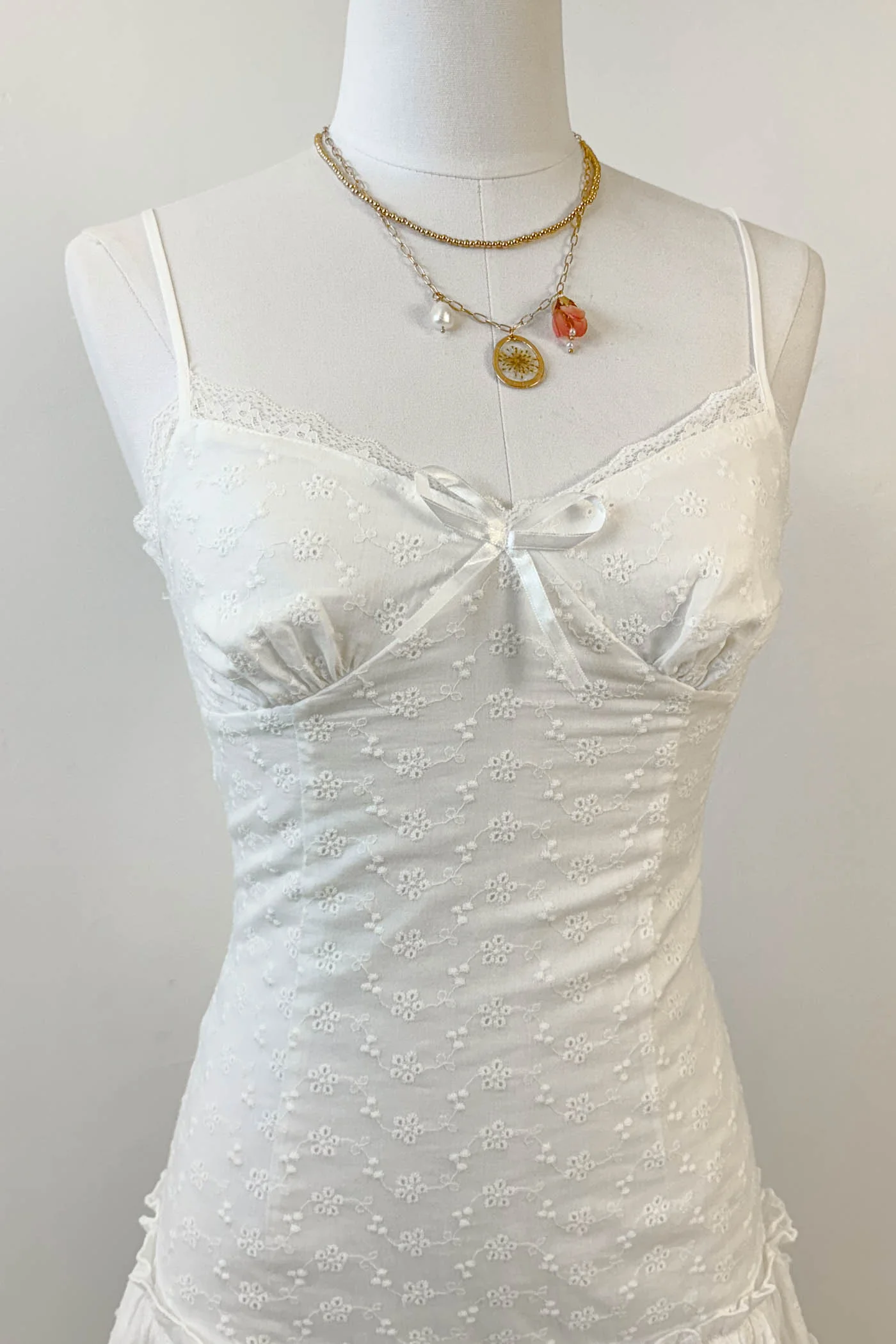 Mini Eyelet Dress