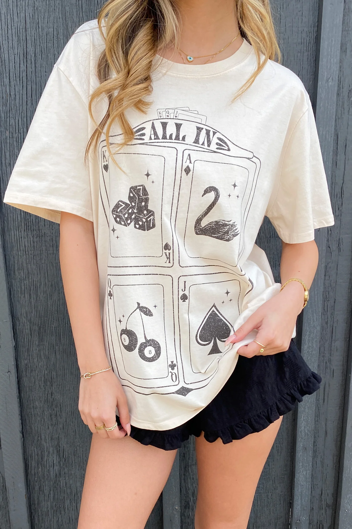 All In Bf Graphic Tee