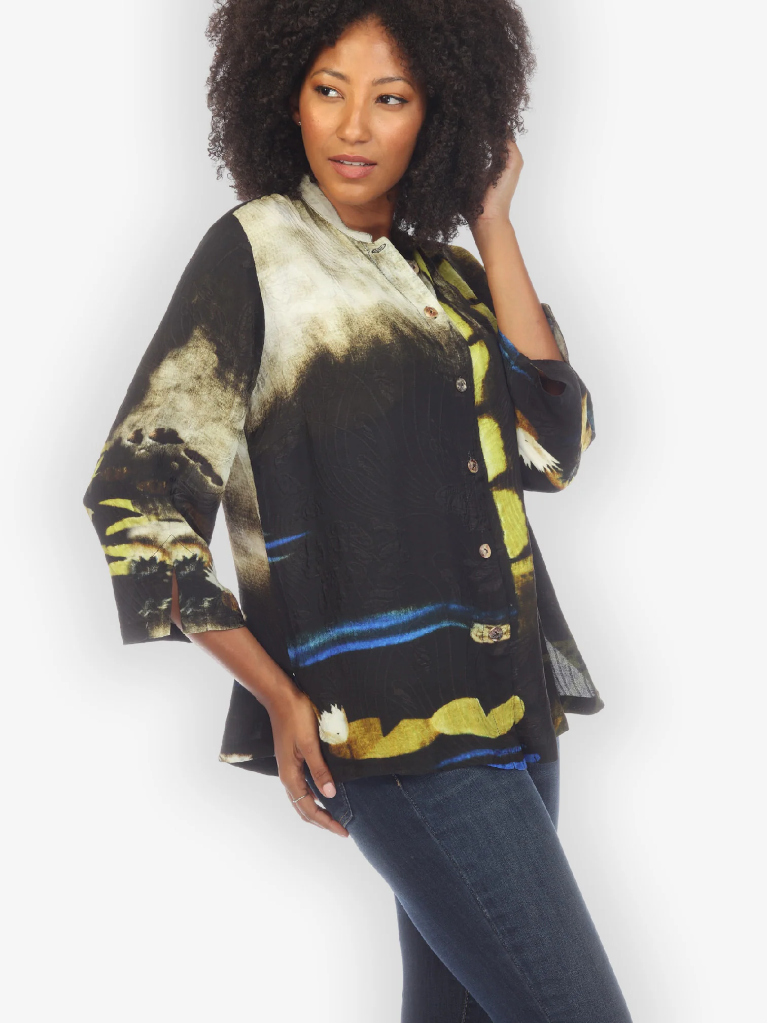 Bamboo Lovely Silk Blouse