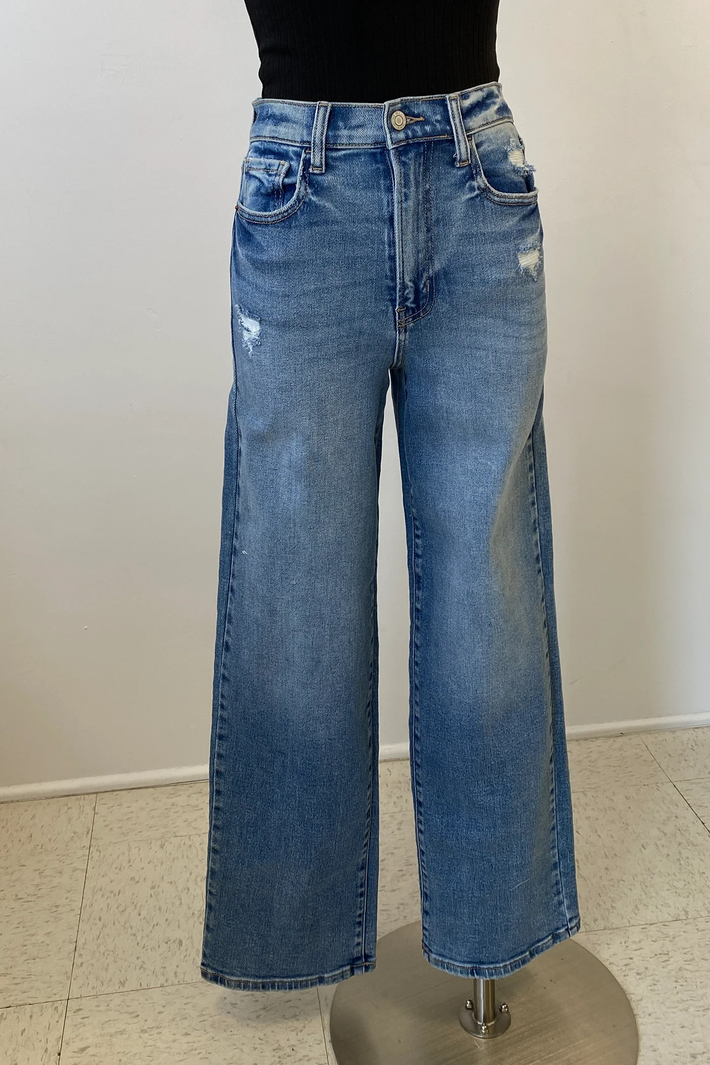 Nectar Premium Denim: The Hazel Ripped Dad Jeans