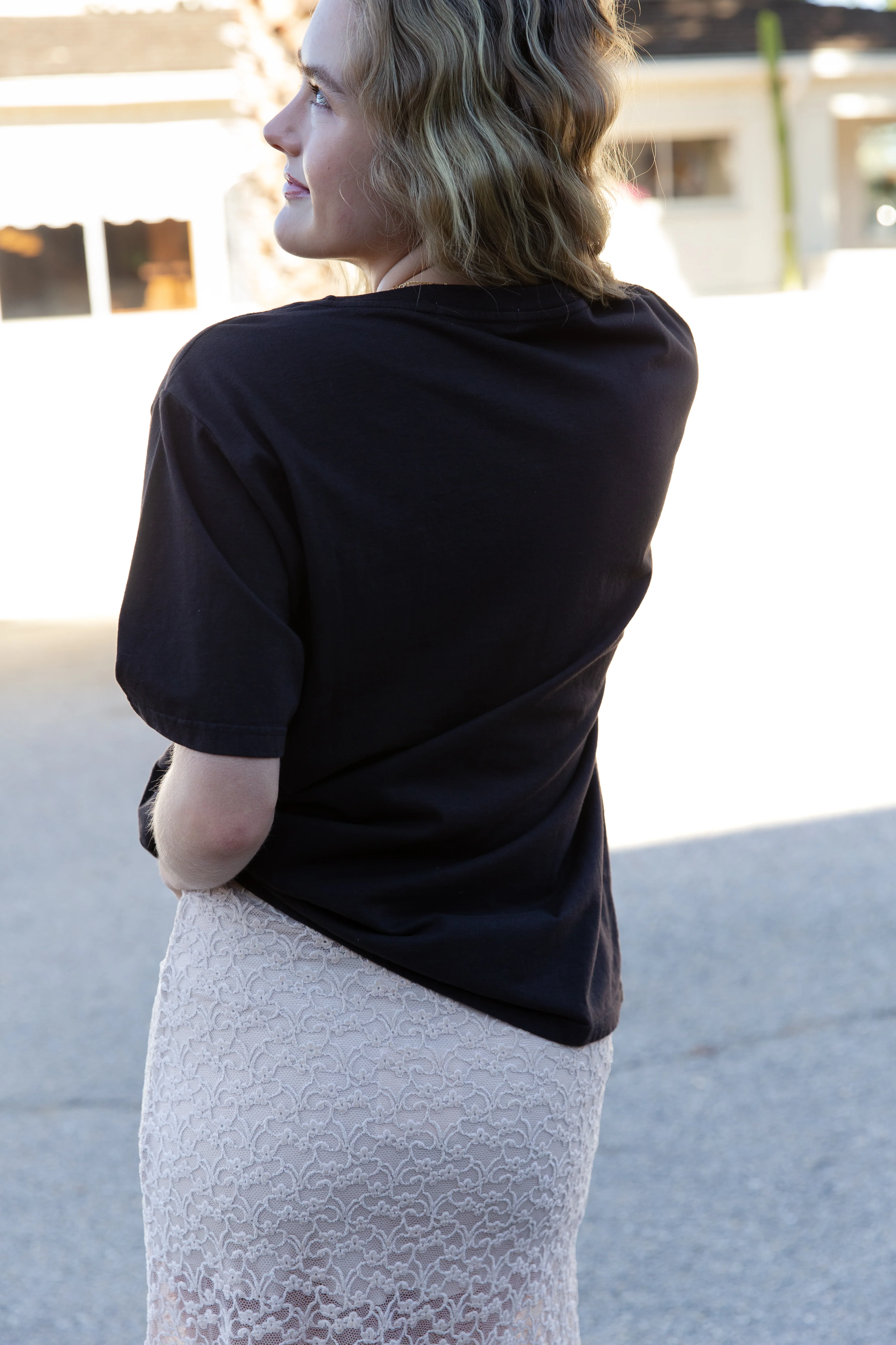 Doves Bandana BF Graphic Tee