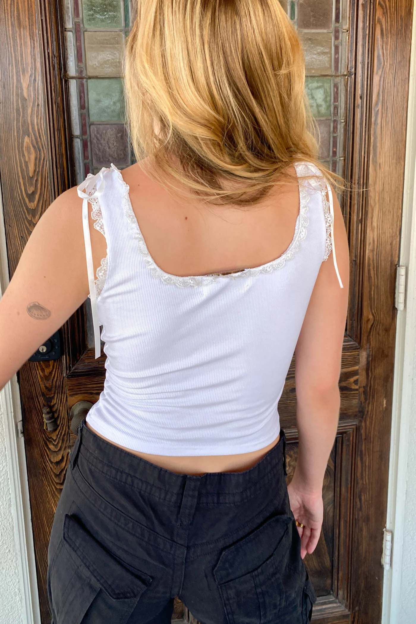 Lacey Ribbed Cami Top