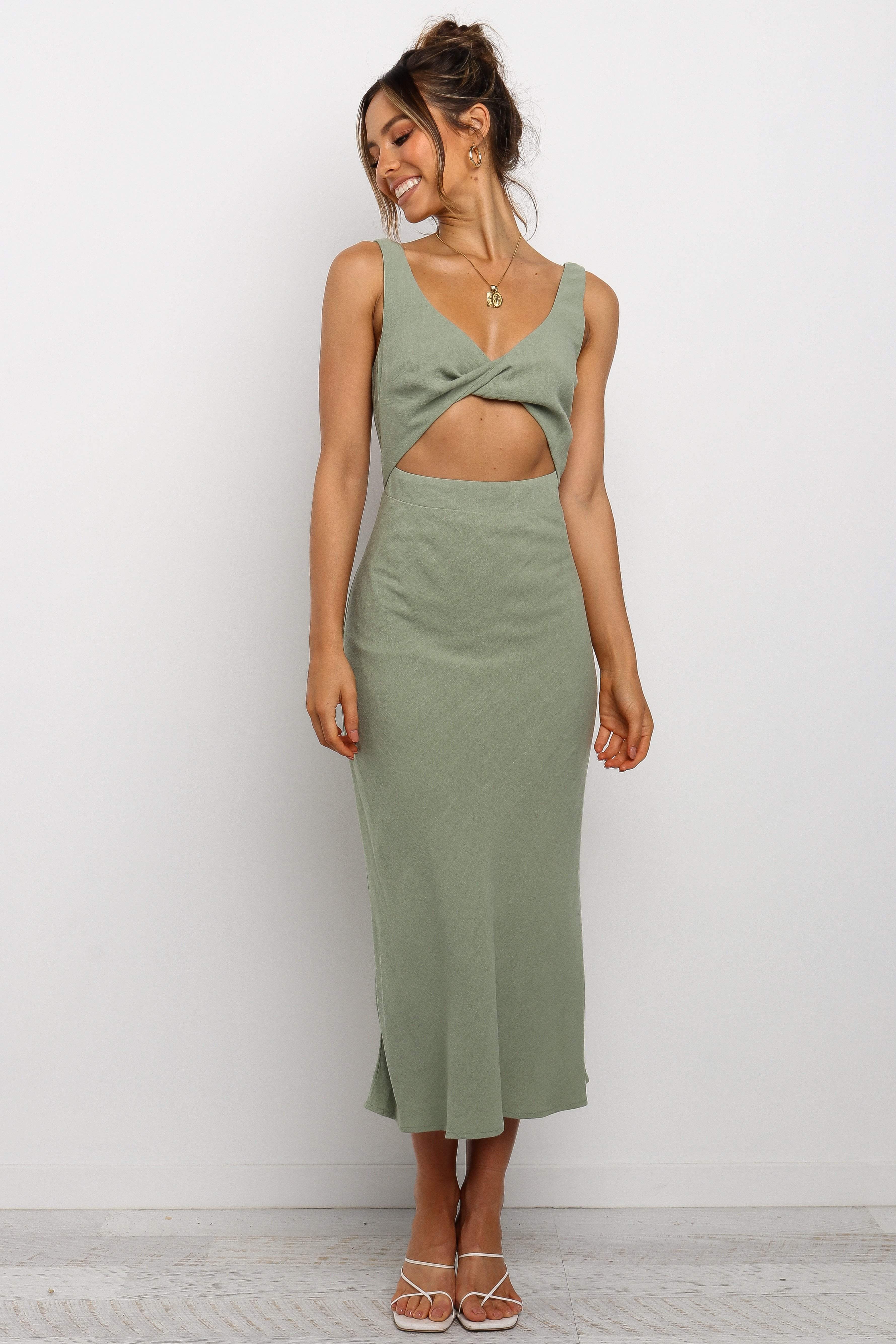 Apollo Dress - Olive