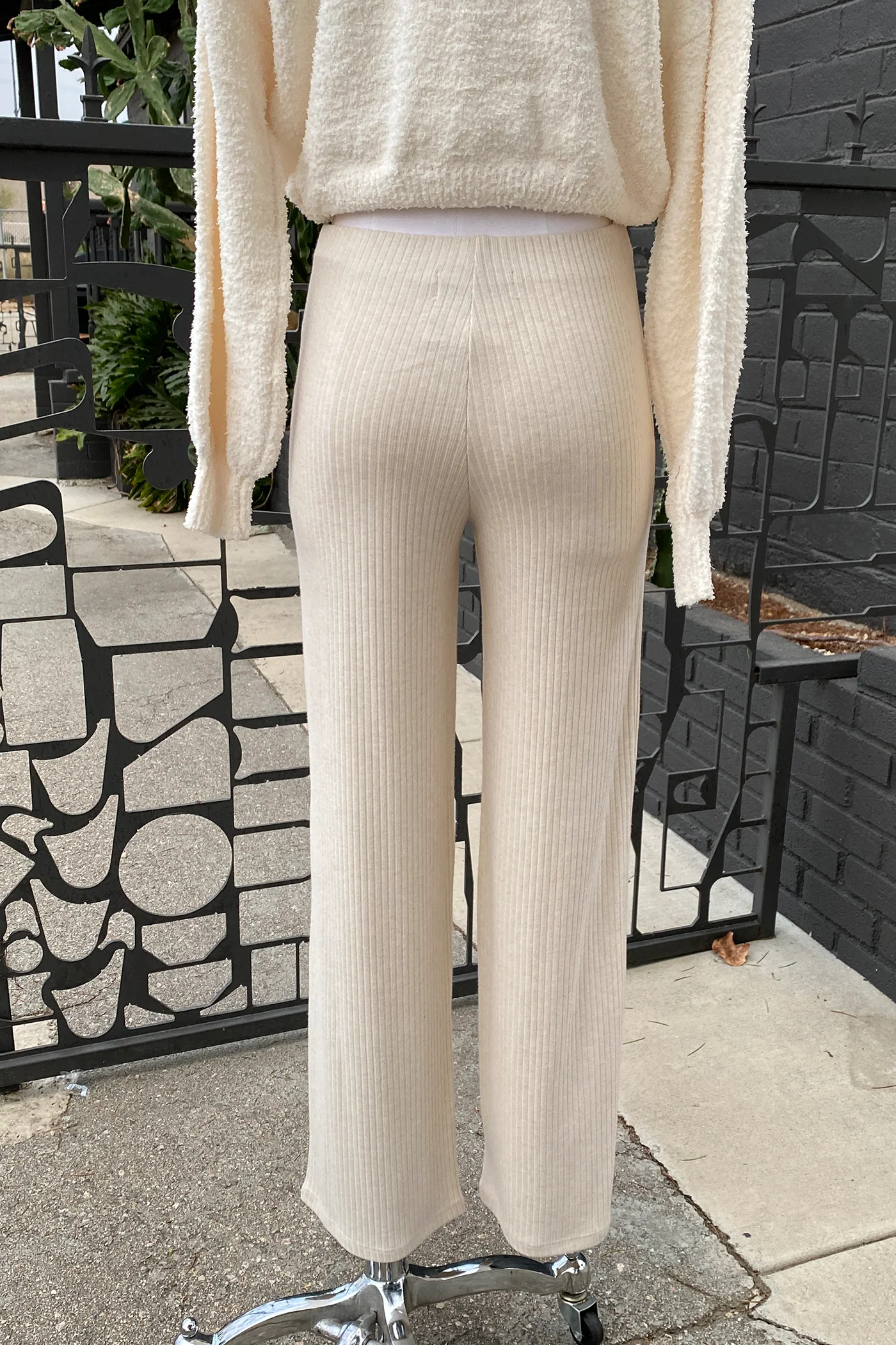 Ribbed Knit Pants