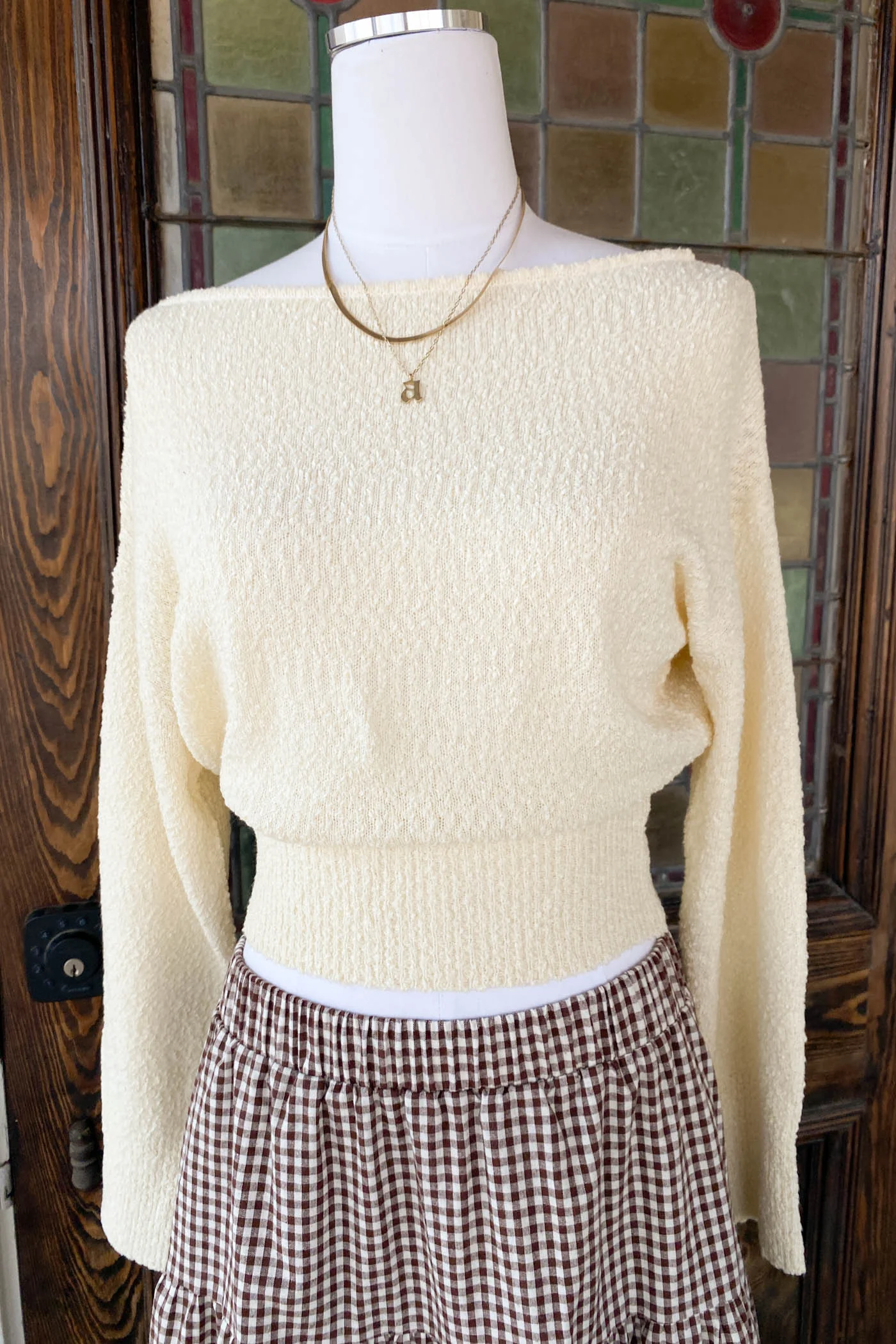 Off The Shoulder Sweater