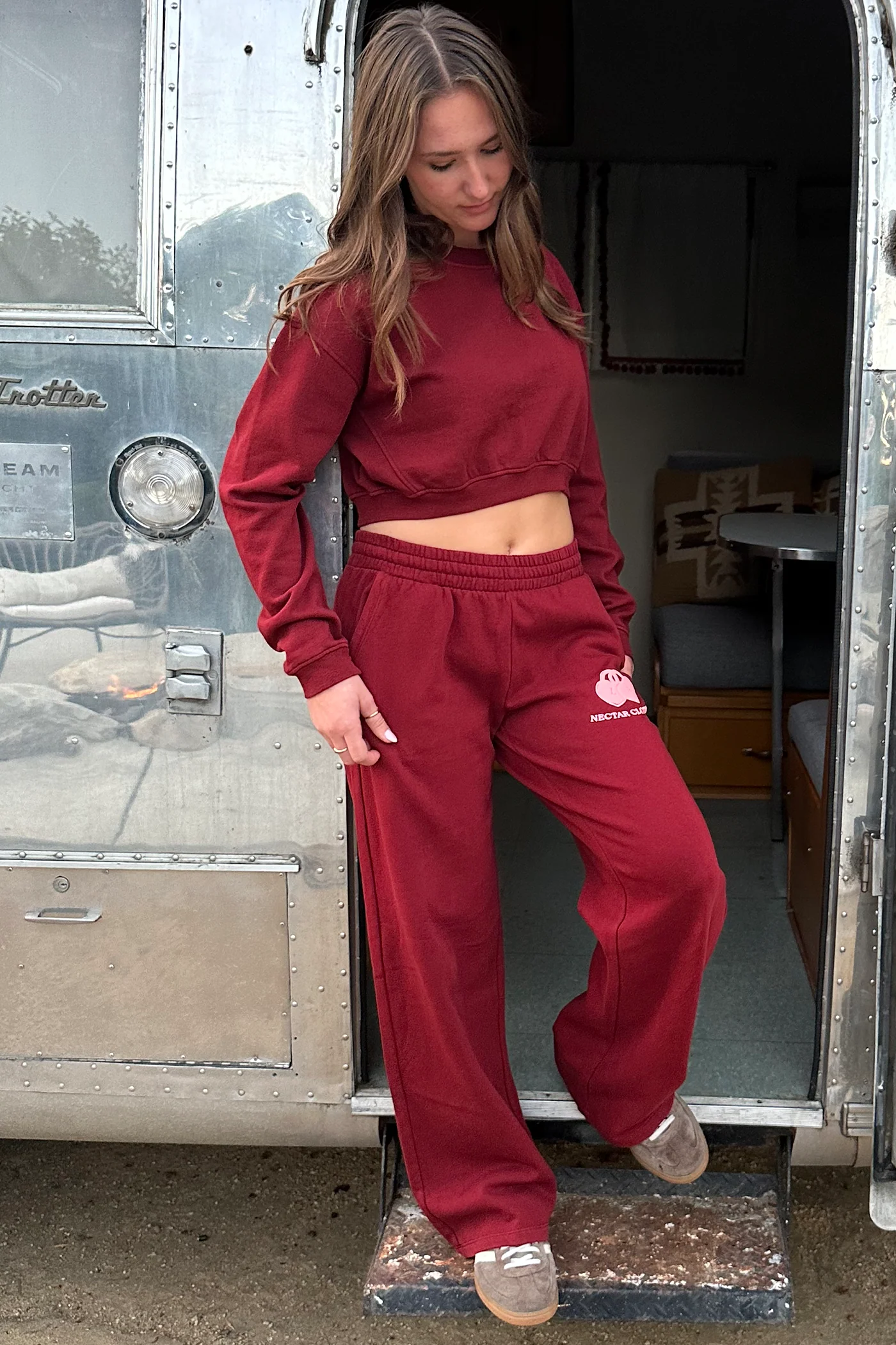 Basic Crop Sweatshirt