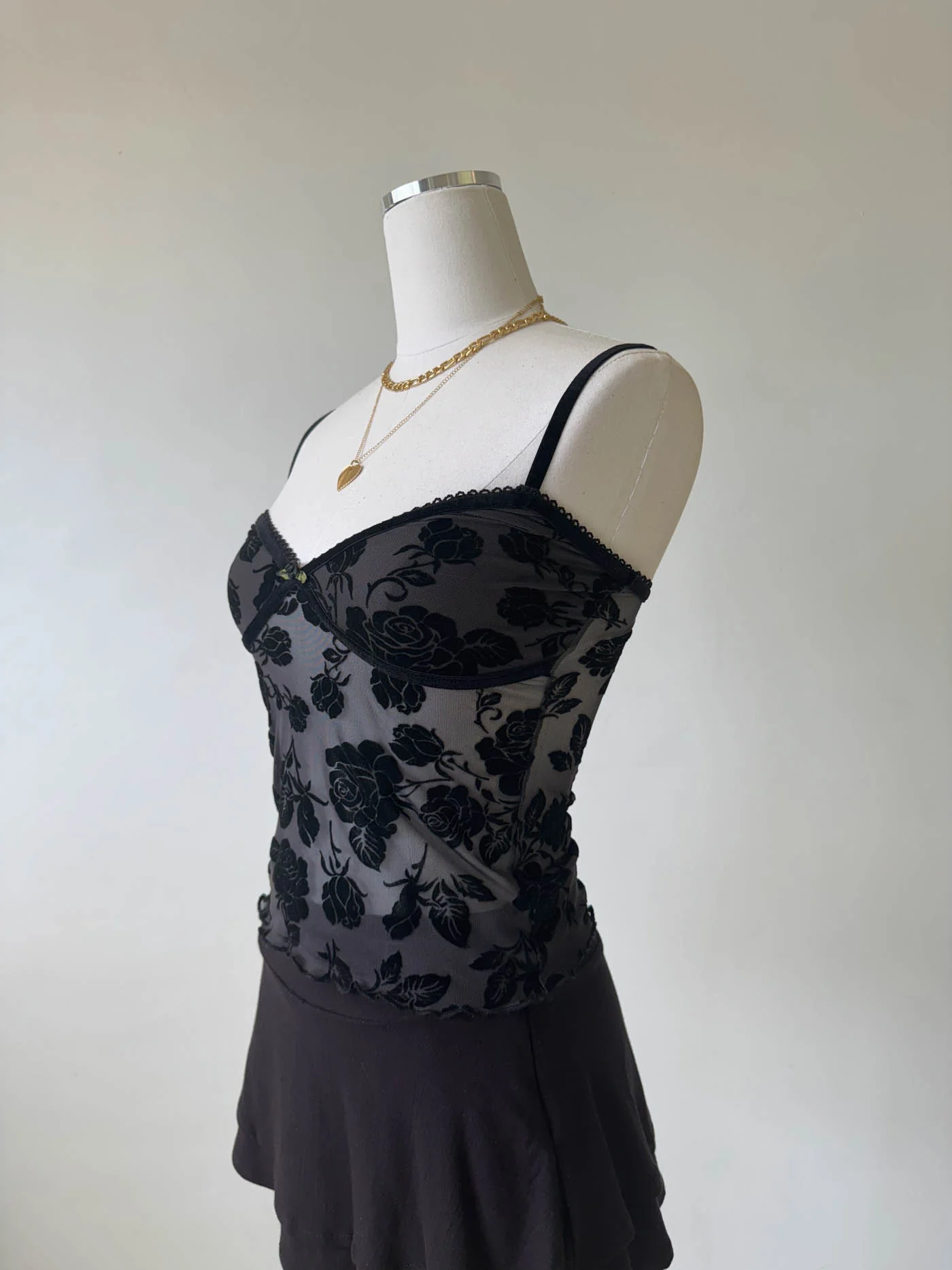 Floral Stretch Lace Top