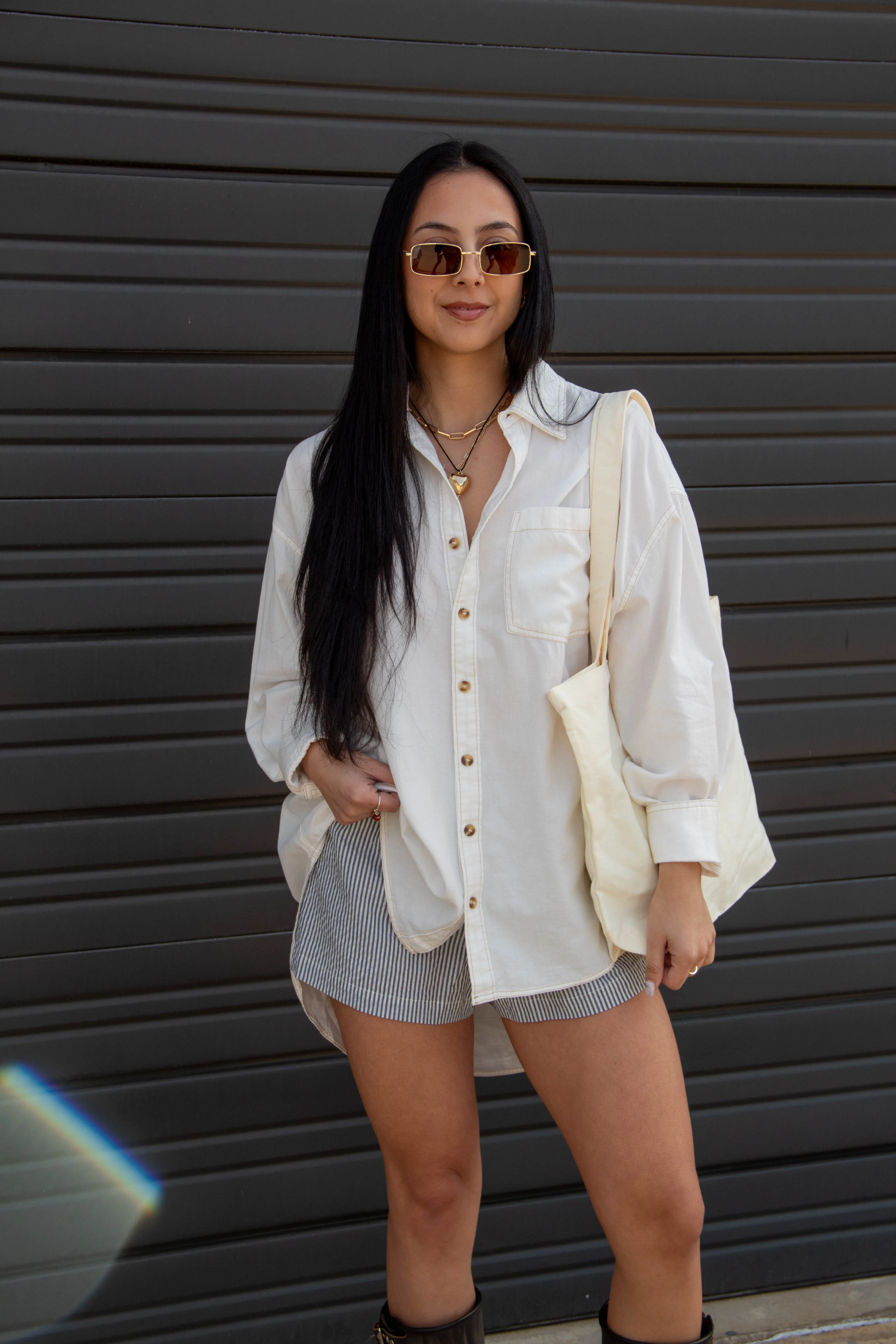 Oversized Long Sleeve Top