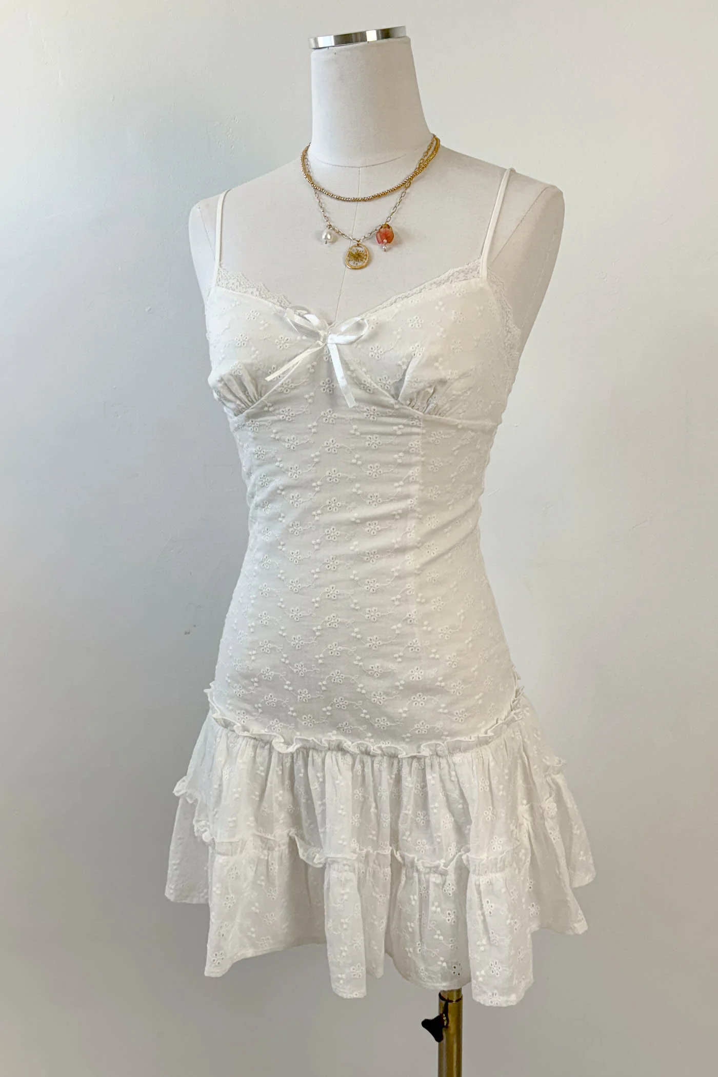 Mini Eyelet Dress