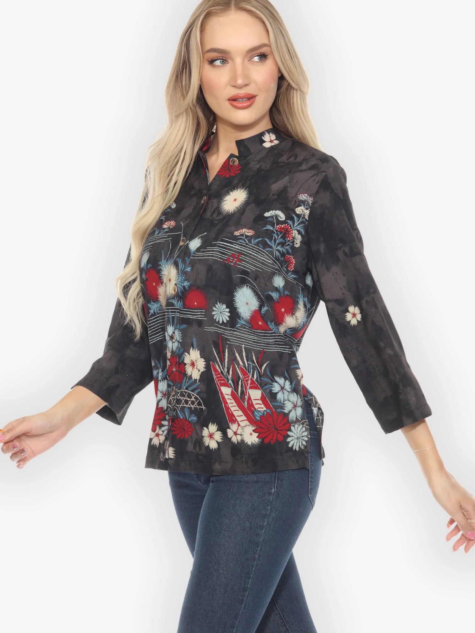 Earth Flower Fantasy Blouse