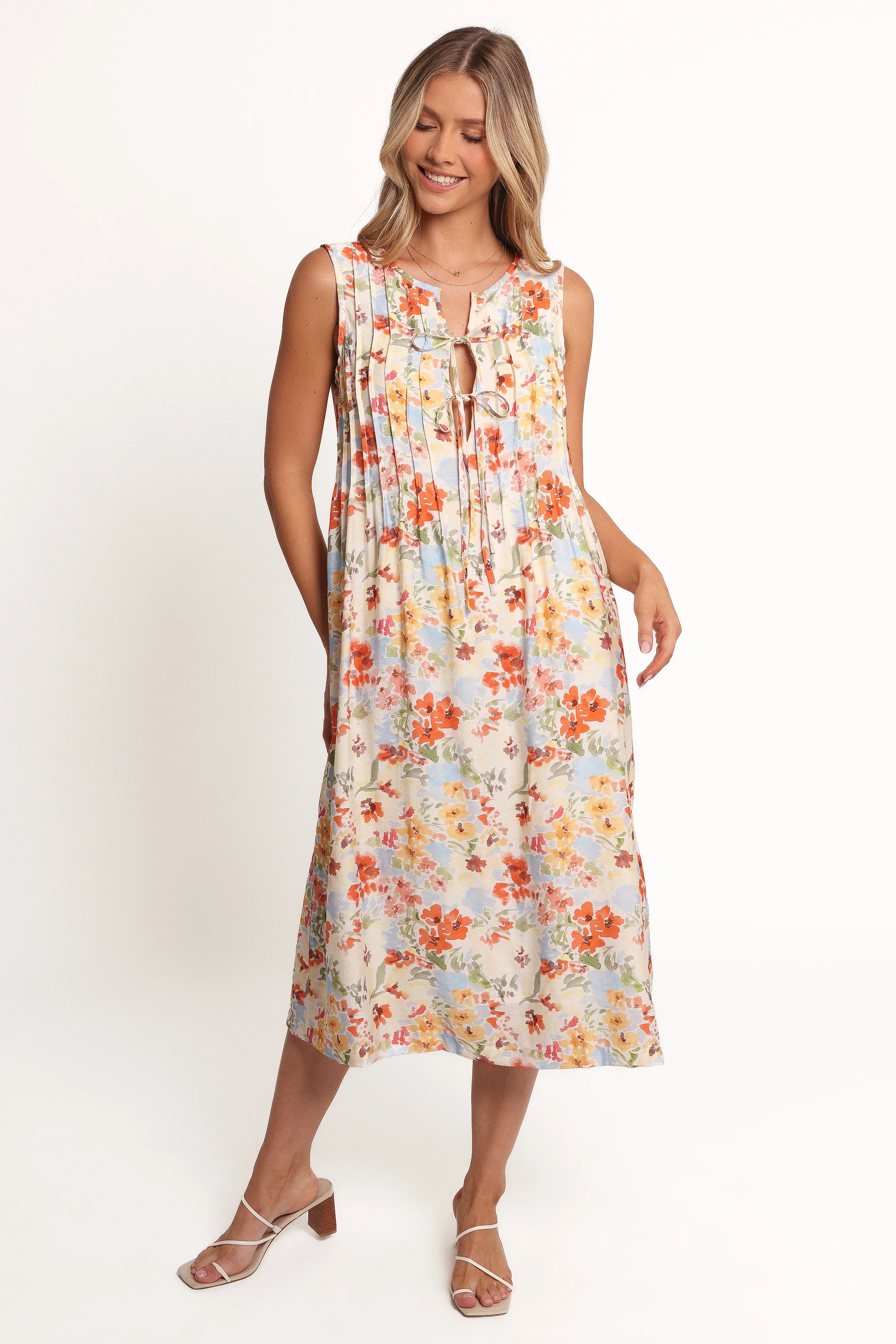 Breeze Midi Dress - Floral
