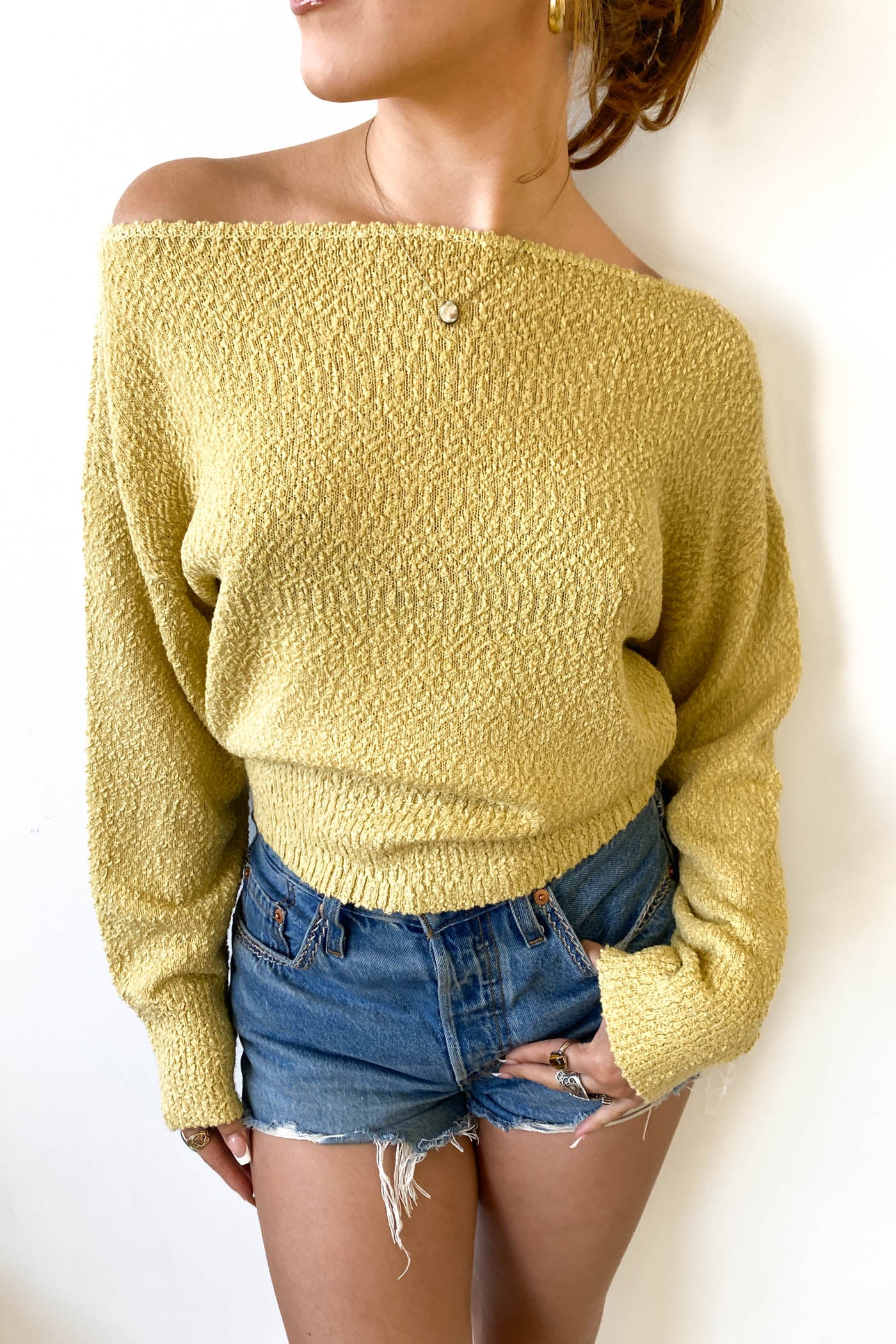 Off The Shoulder Sweater