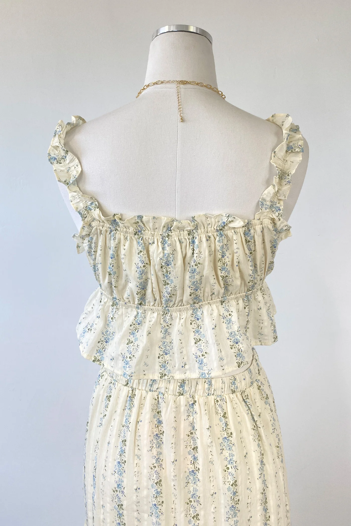 Ruffled Babydoll Top