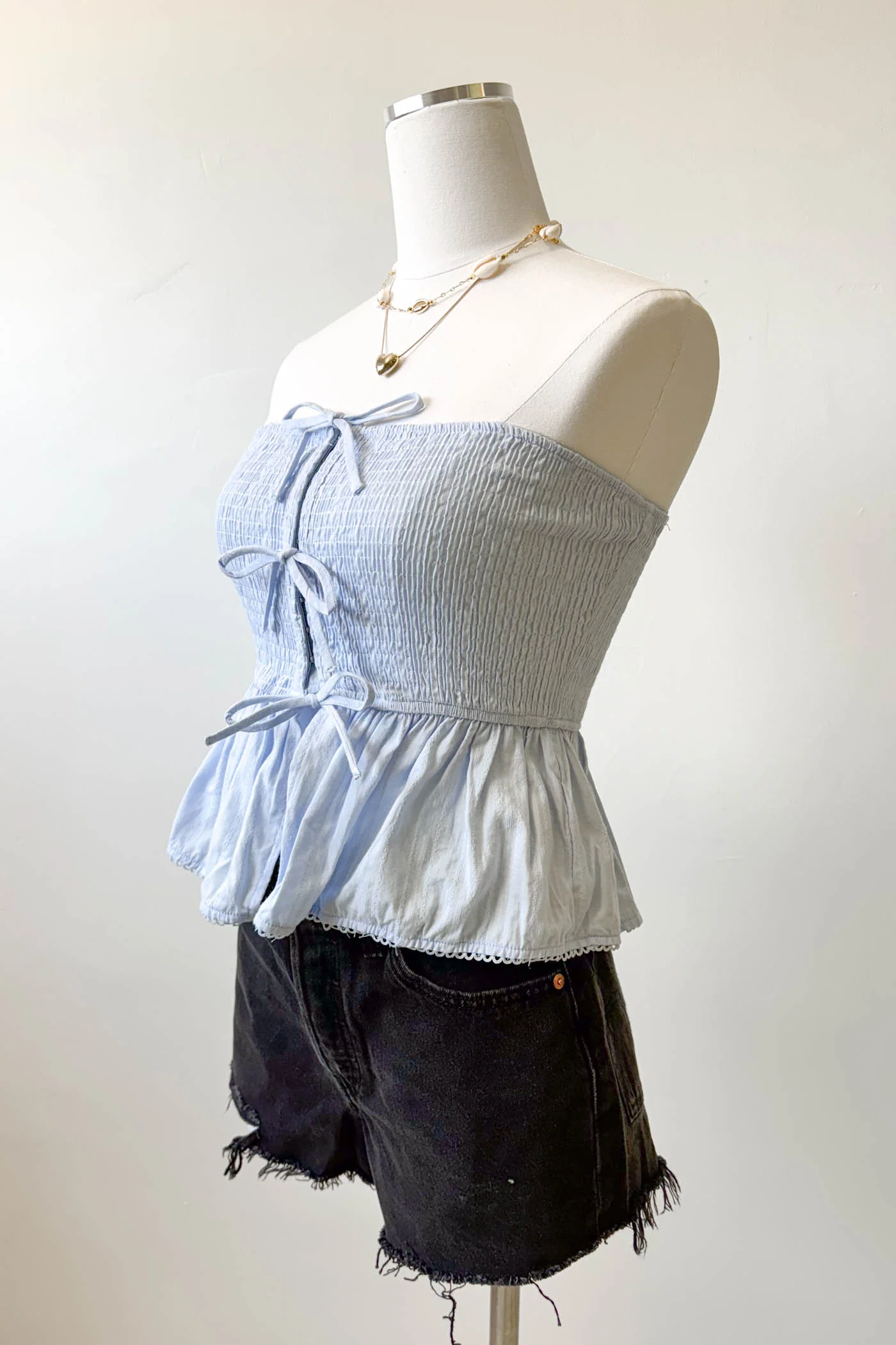 Strapless Corset Top