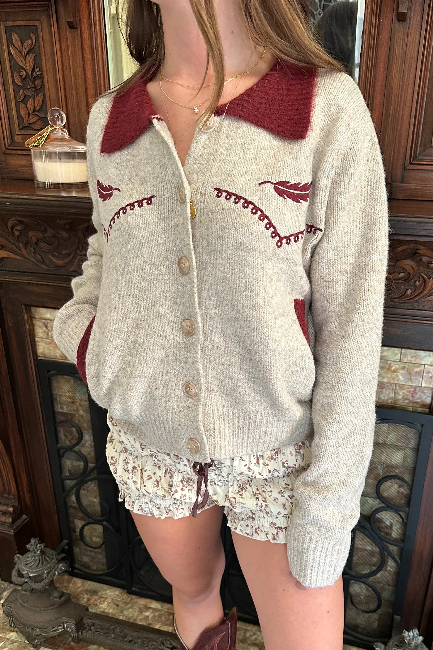 Western Knit Sweater