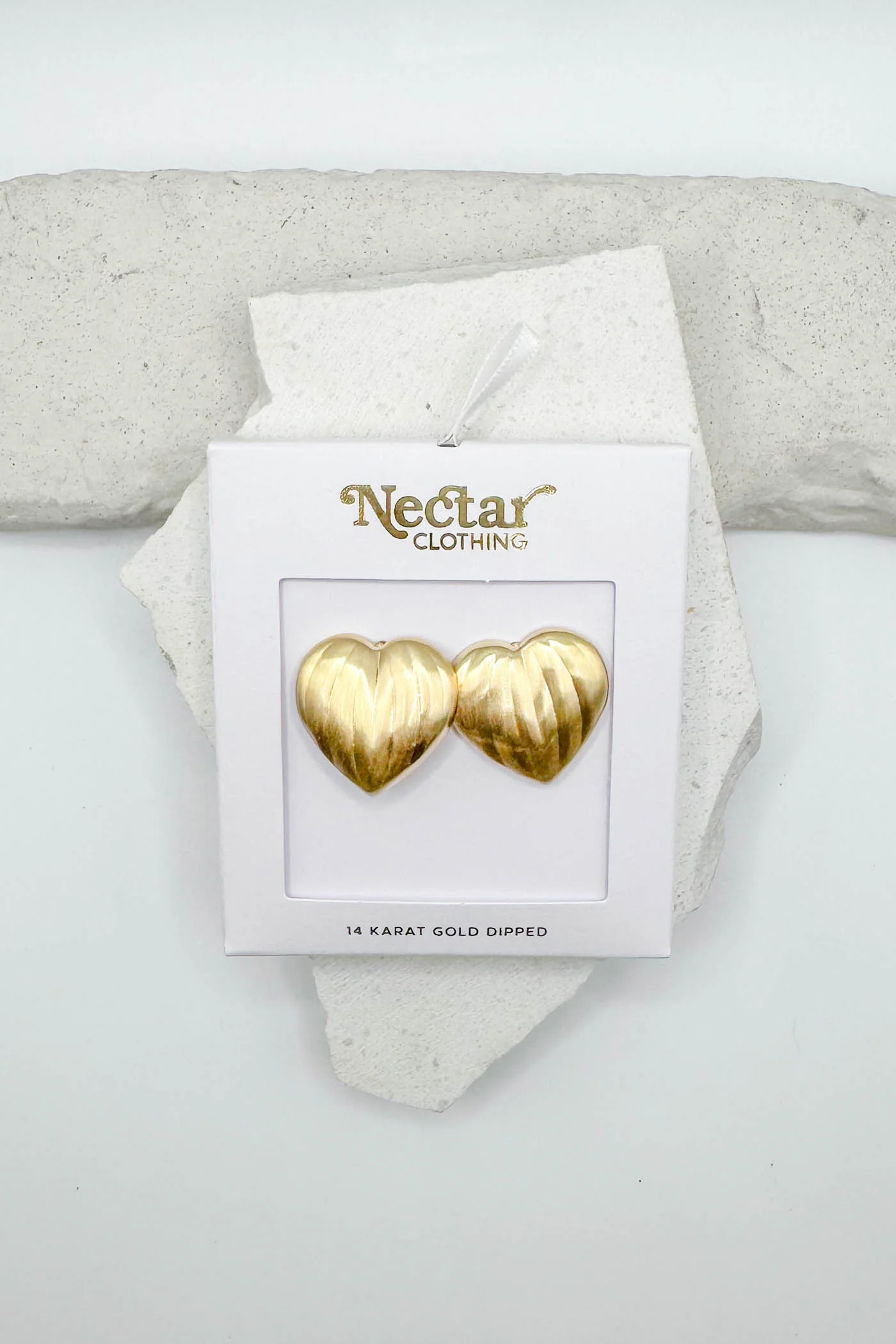 Heart Stud Earrings