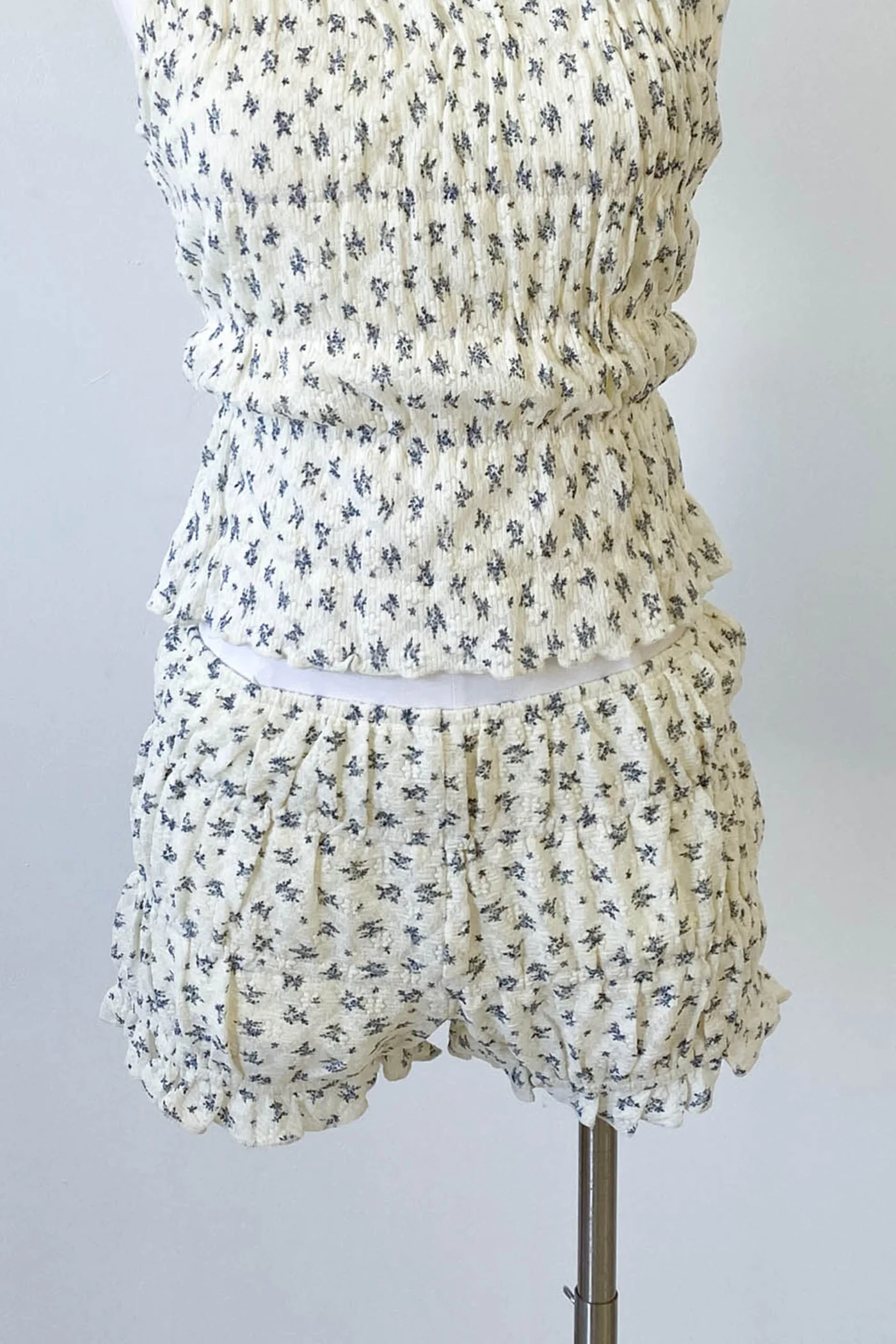 Floral Ruffled Bloomer Shorts