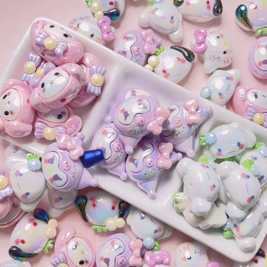 🔥🔥 lucky acrylic beads - Open in Live