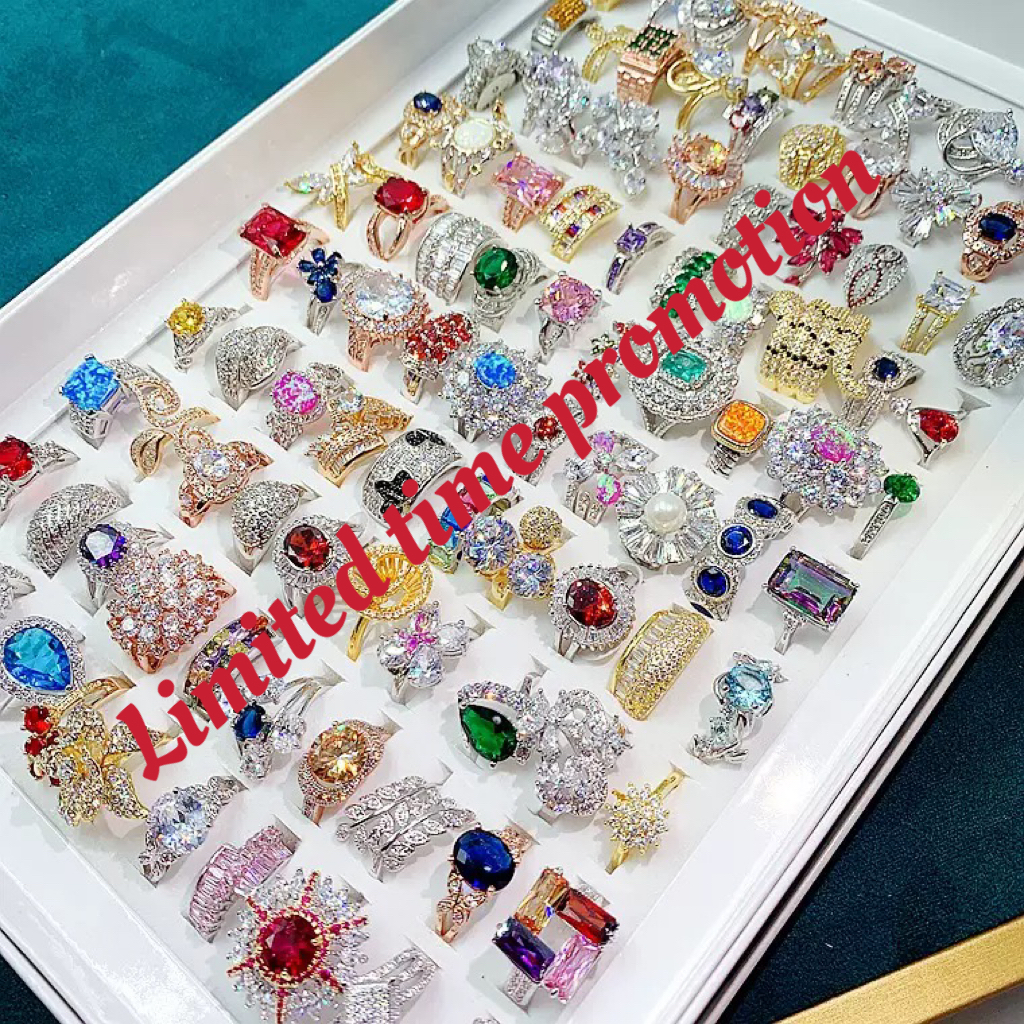 Trendy rings-Open in Live