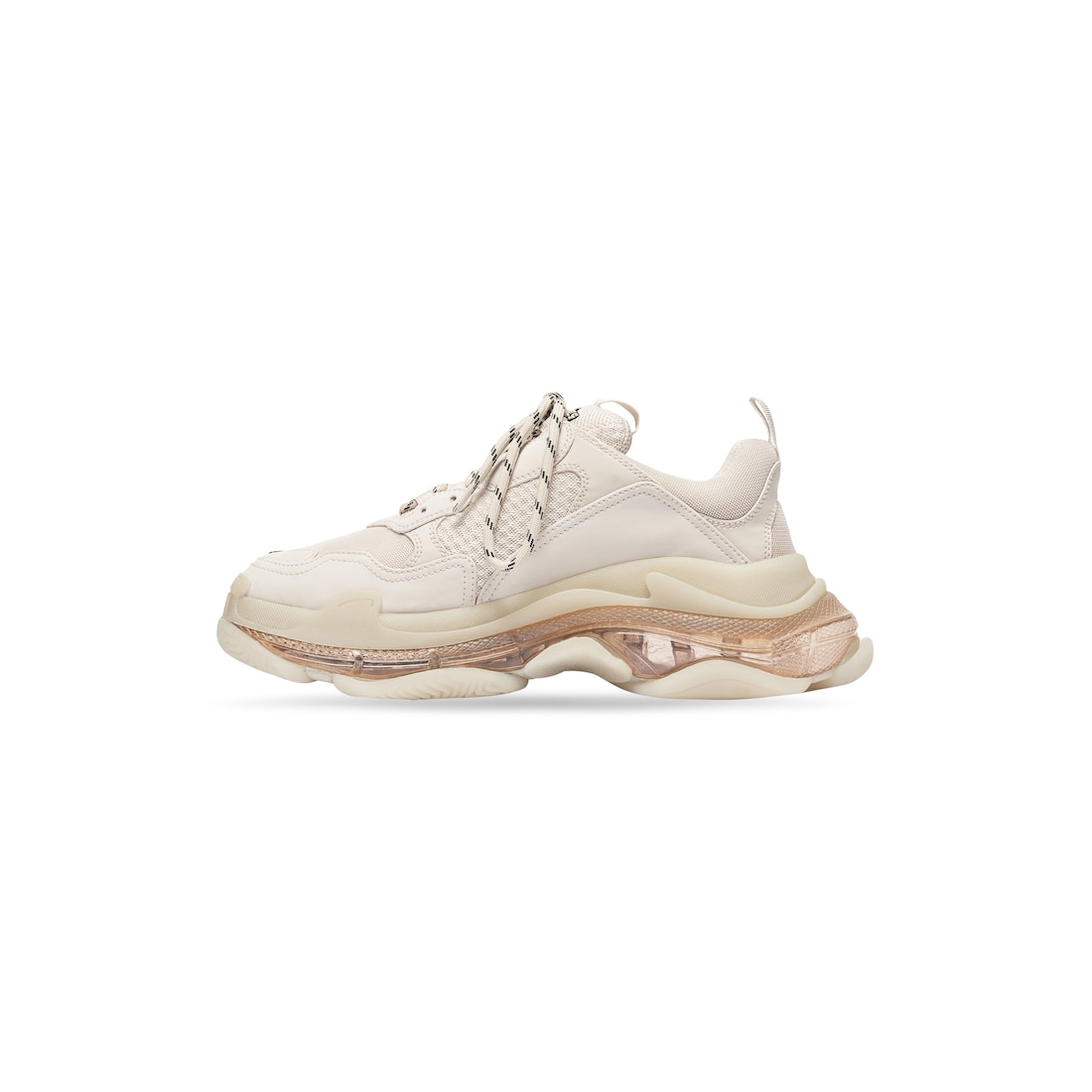 👟 Balenciaga Triple S Clear Sole Sneaker – White