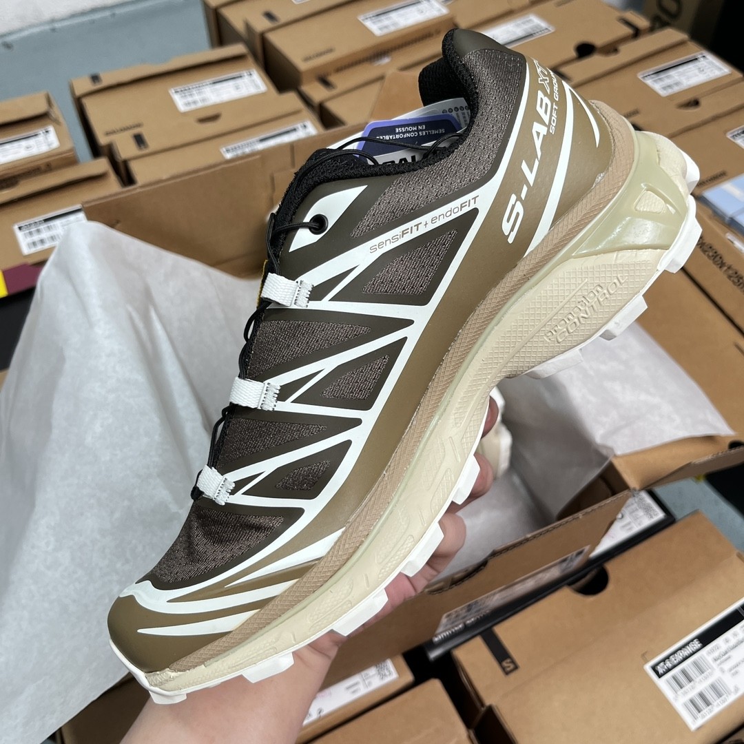 SALOMON XT-6 Advanced Trail Running Shoes – Earth Brown Edition