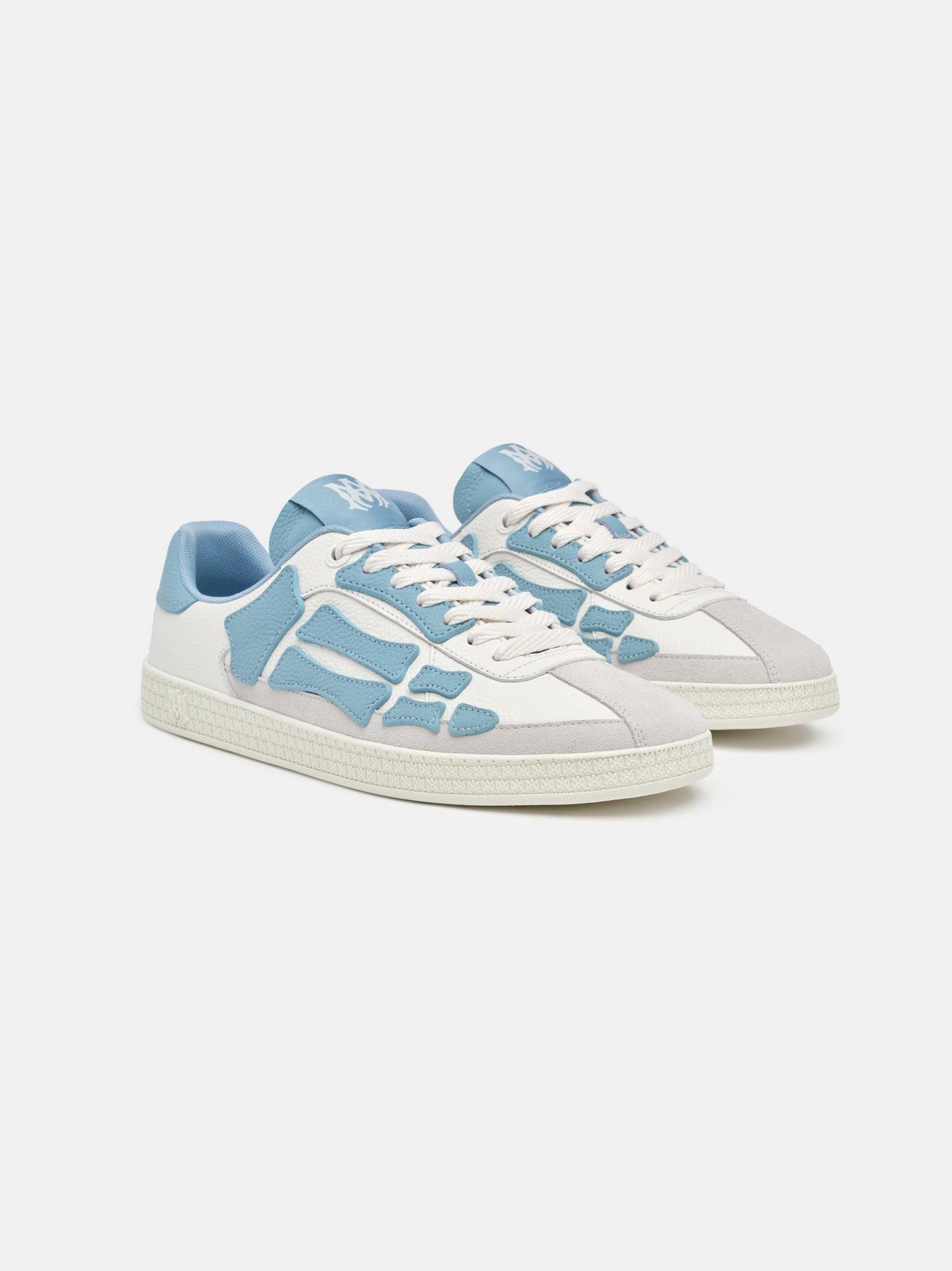 💙 AMIRI Pacific Bones Sneaker – Ocean Sky