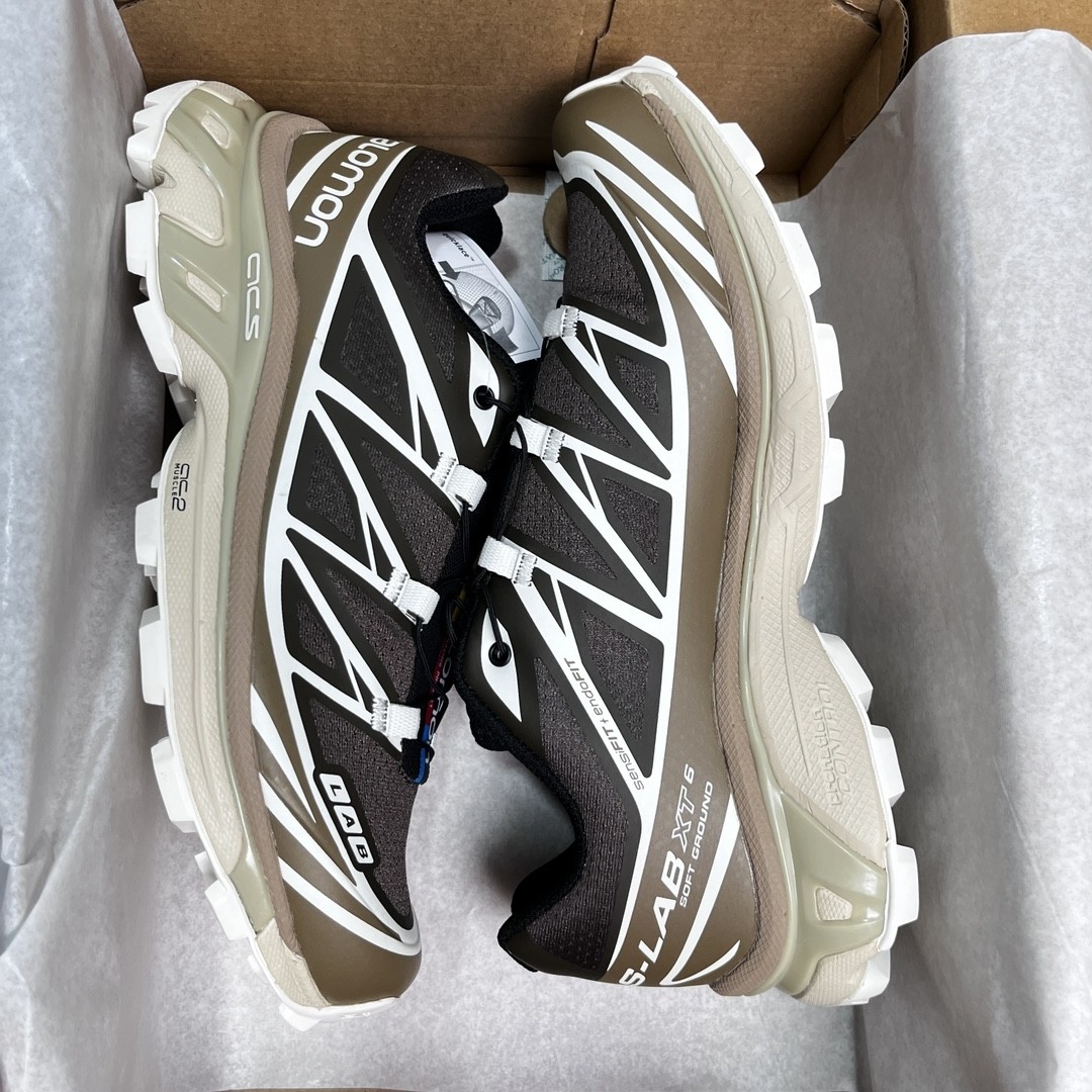 SALOMON XT-6 Advanced Trail Running Shoes – Earth Brown Edition