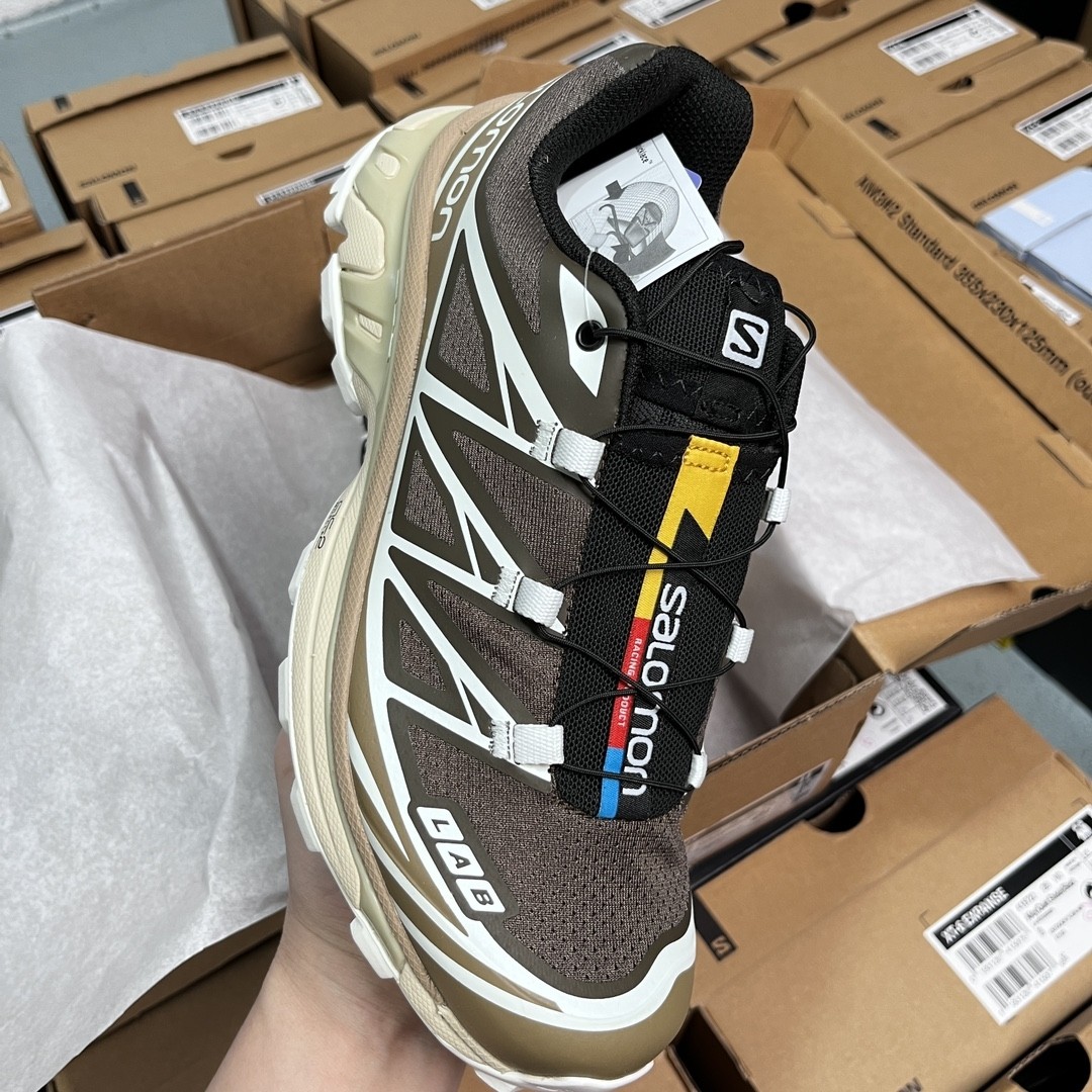 SALOMON XT-6 Advanced Trail Running Shoes – Earth Brown Edition