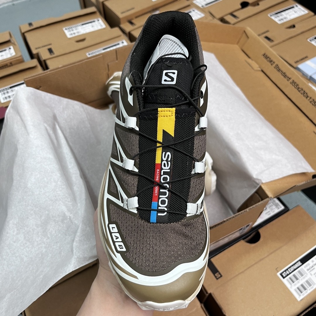 SALOMON XT-6 Advanced Trail Running Shoes – Earth Brown Edition