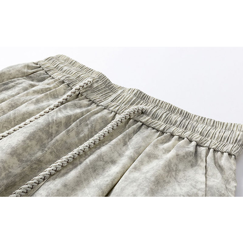 2025 New Men’s Summer Outfit – American Style Lightweight Two-Piece Set with Shorts & Tee