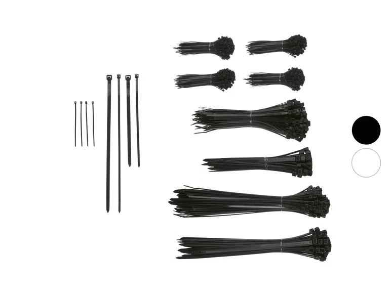 PARKSIDE® Jeu de colliers de serrage, 1000 pièces