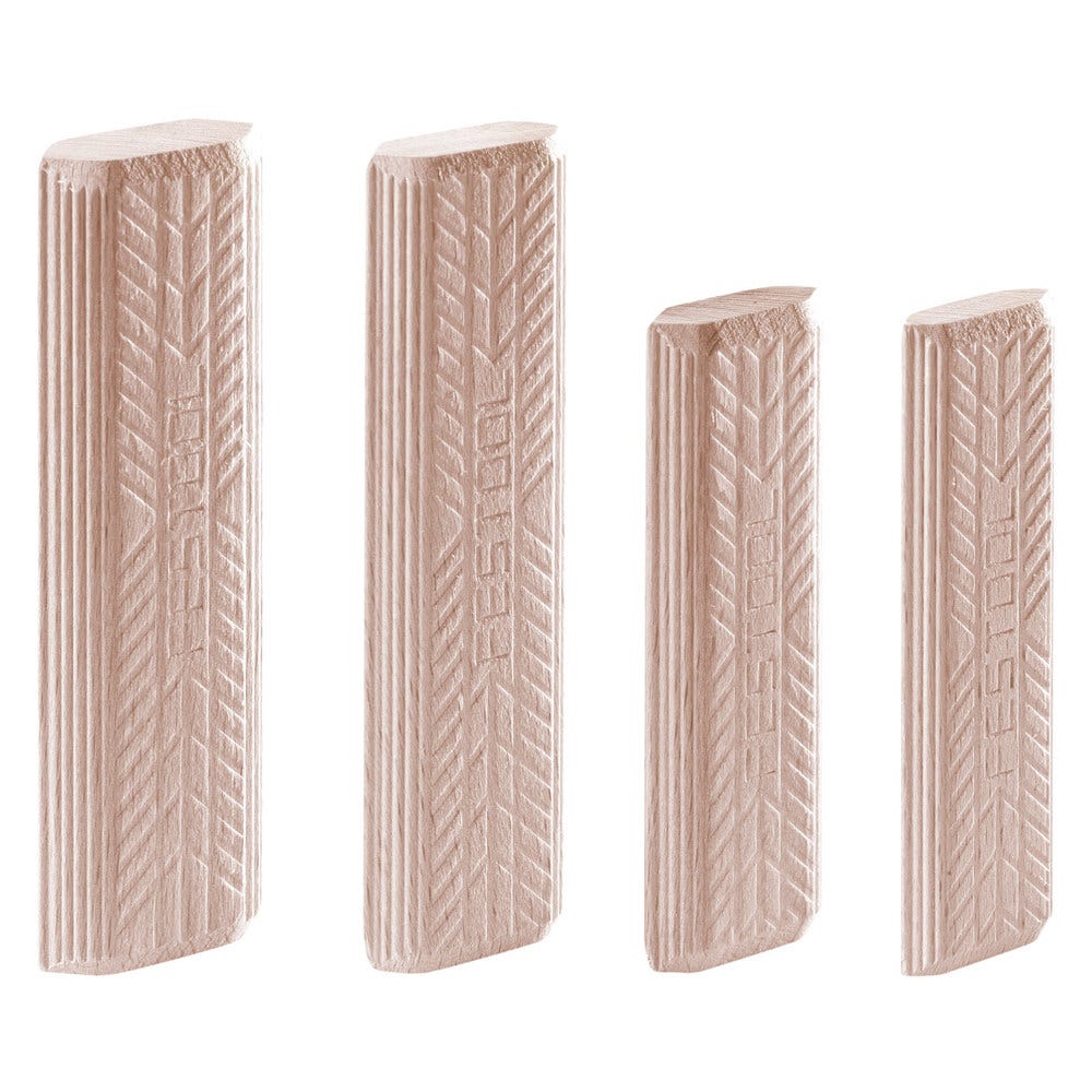FESTOOL Domino XL 120 Piece 10x100mm Dowel Joiner Beech 498215