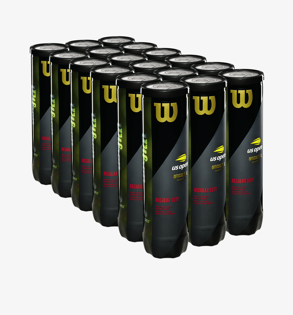 US OPEN REGULAR DUTY 4 BALL CAN (18 PACK)