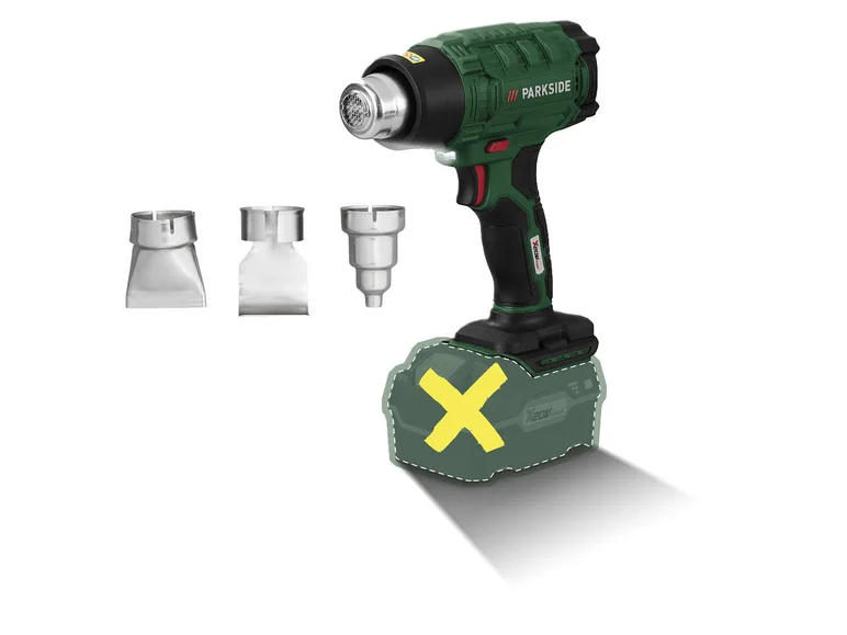 PARKSIDE® Décapeur thermique sans fil PHLGA 20-Li C2, 20 V
