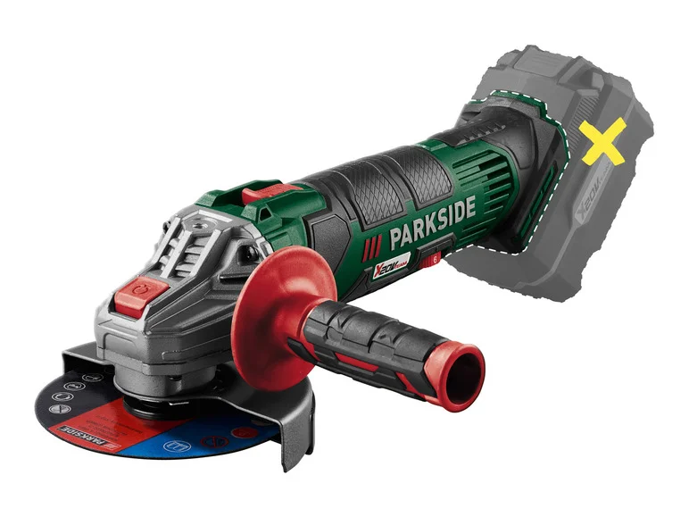 PARKSIDE® Meuleuse d'angle sans fil PWSA 20-Li F4, 20 V