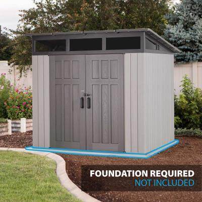 8.3′ x 8.3′ Outdoor Storage Shed