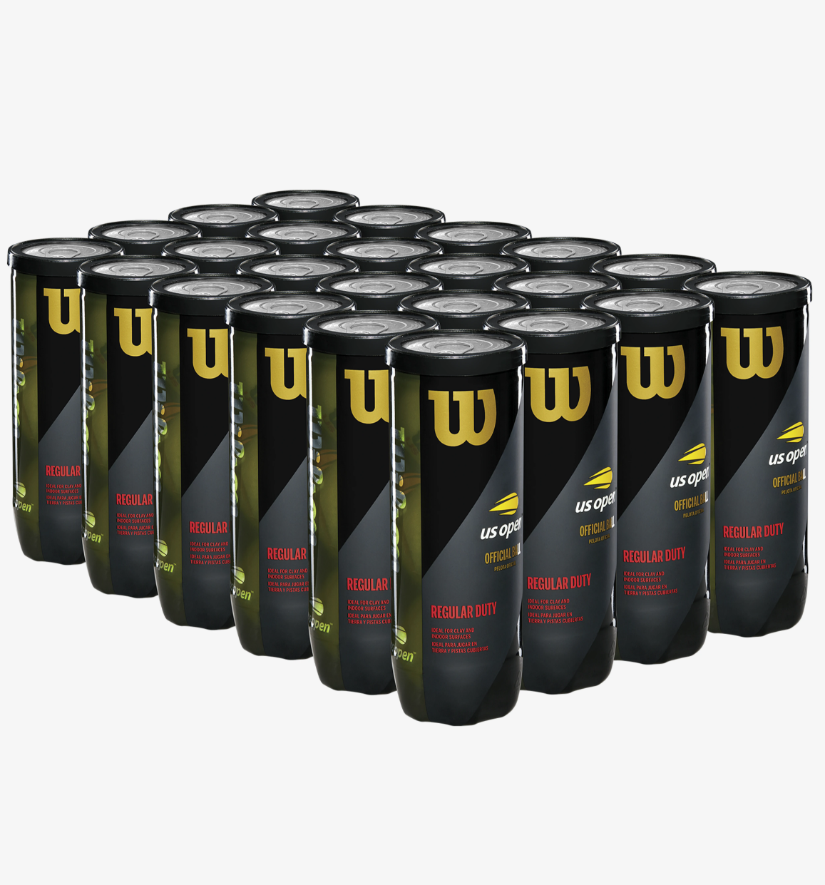 US OPEN REGULAR DUTY 3 BALL CAN (24 PACK)