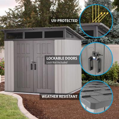 8.3′ x 8.3′ Outdoor Storage Shed