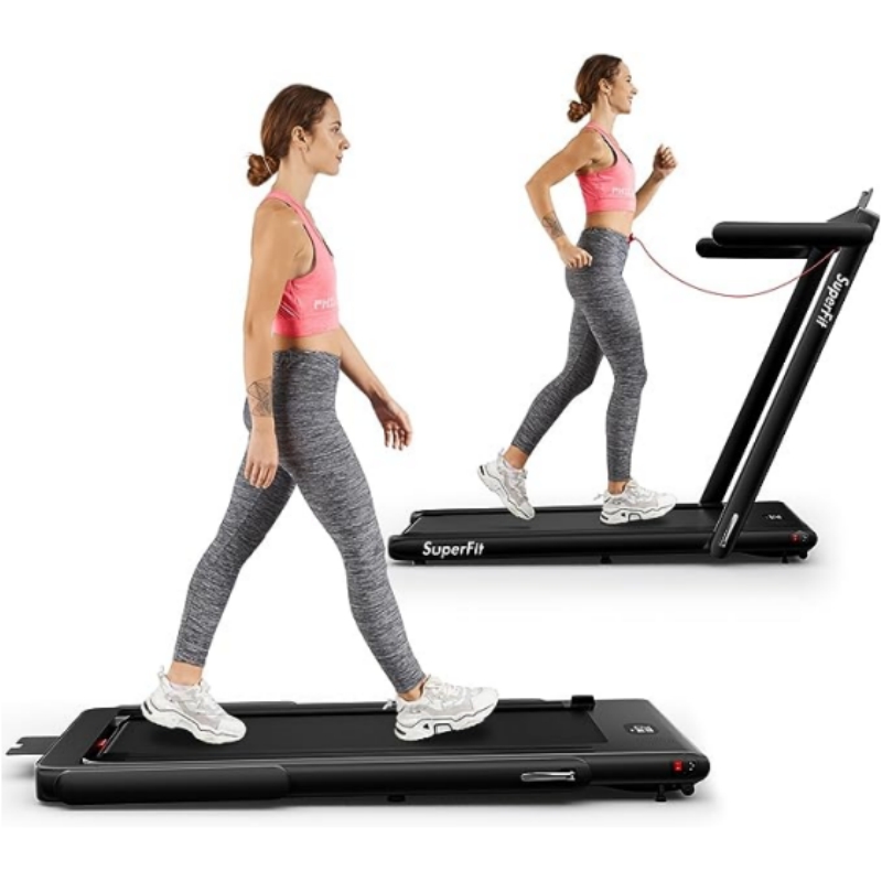 Goplus 2 in 1 Folding Treadmill