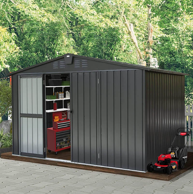 Outdoor Storage Shed 9.3'x 7.6'