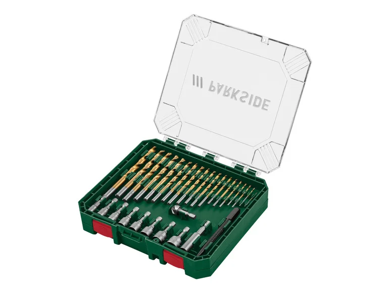 PARKSIDE® Jeu de forets et d'embouts, 75 pièces