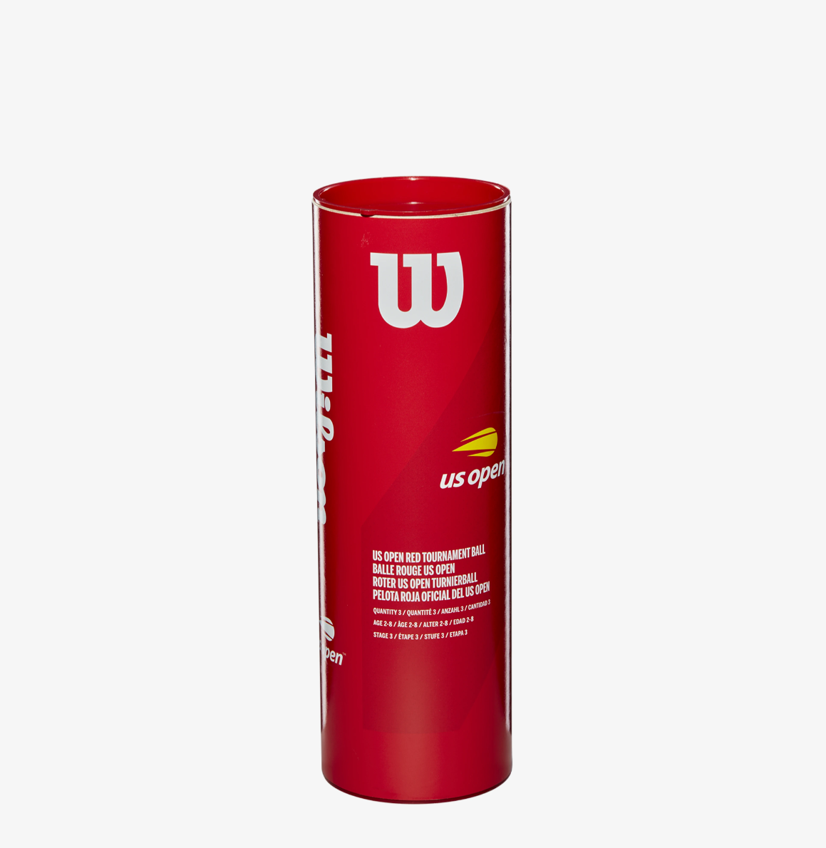 US OPEN RED TOURNAMENT 3 BALL CAN (24 PACK)