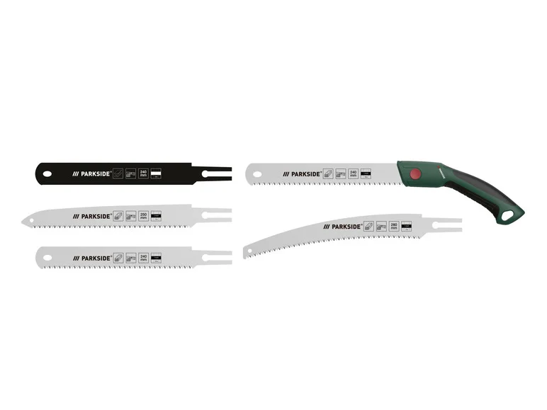 PARKSIDE® Jeu de scies à main, 6 pièces