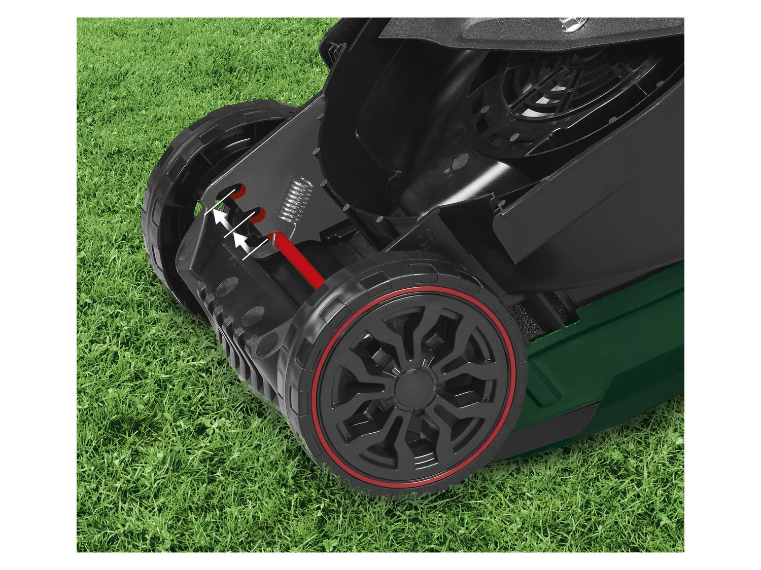 PARKSIDE® electric lawn mower »PRM 1200 A1«, 1200 watts, 30 l