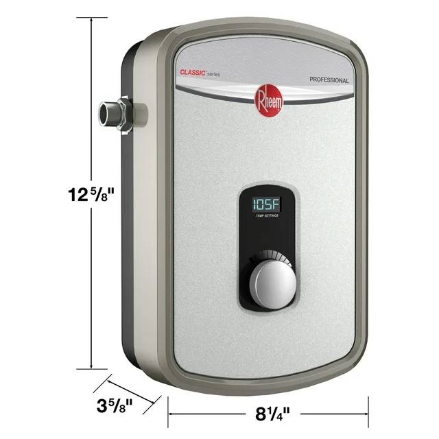 RHEEM RTEX-08 8kw 240v Tankless, Instant Electric Water Heater