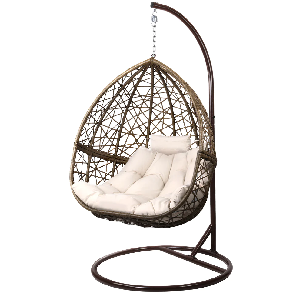Cordi Egg Swing Chair Outdoor Hanging - Black