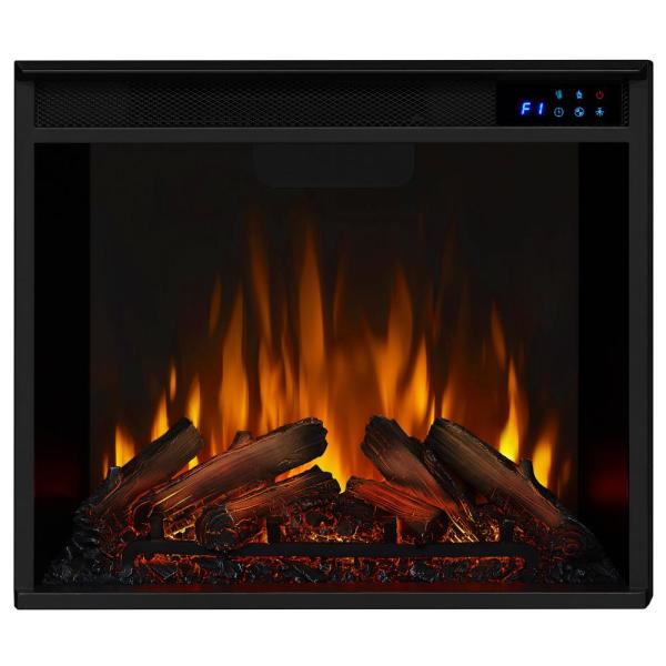 Lynette 56 in. Corner Electric Fireplace in White