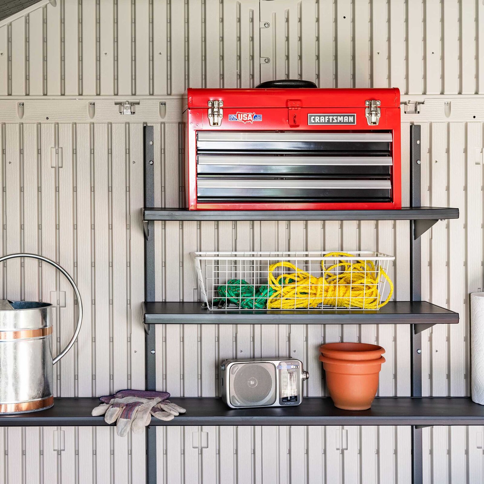 ✨8 ft. W x 12.5 ft. D Plastic Storage Shed✨