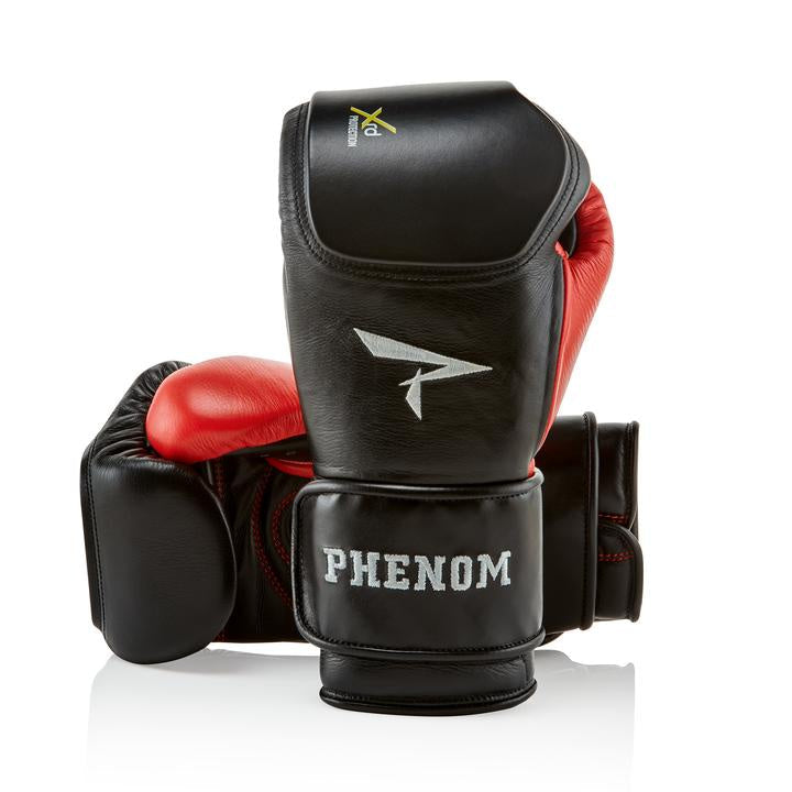 PHENOM BOXING BAG GLOVES XRT-220S HOOK & LOOP BLACK/RED